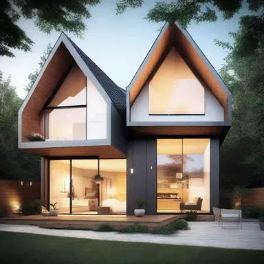 The design of this house incorporates skinnerian principles, such as using rewards and positive reinforcement to shape behavior.