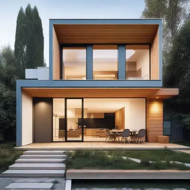The design of this house incorporates skinnerian principles, such as using rewards and positive reinforcement to shape behavior.