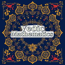 An illustrated cover design for a book titled 'Vedic Mathematics, Volume II'