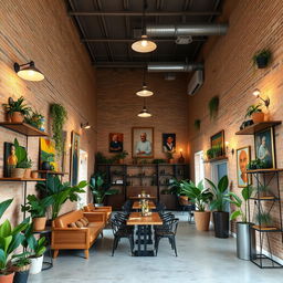 A spacious reception area with a tall ceiling, measuring 20 meters in length and 3 meters in height