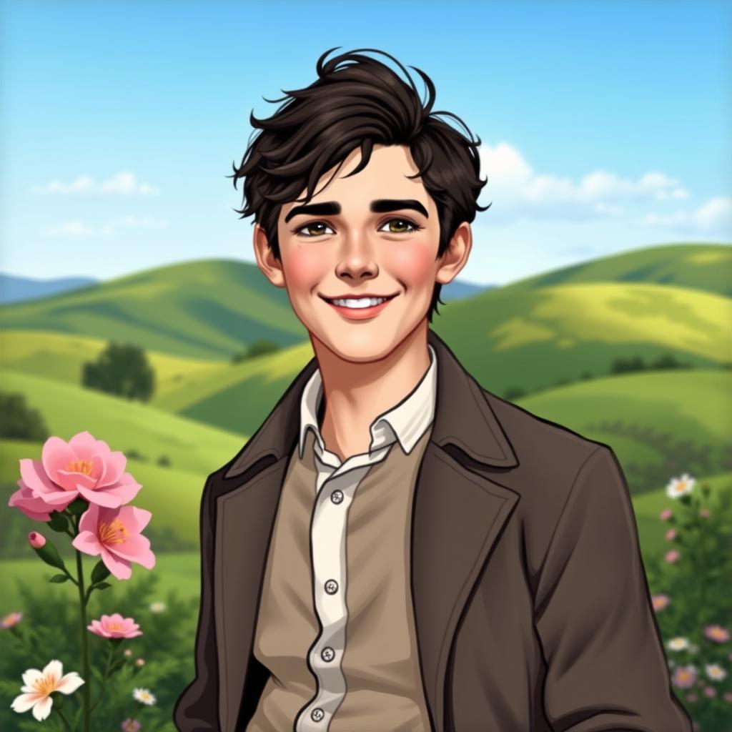A character portrait of Valter Blythe from L