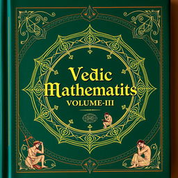 A captivating book cover for 'Vedic Mathematics, Volume-III'