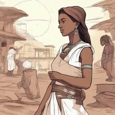 In the novel, the protagonist had to make a solomonic choice between following her heart or fulfilling her duty to her family.