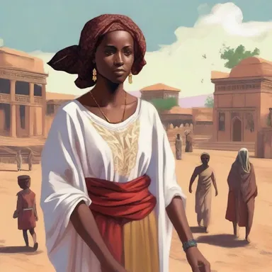 In the novel, the protagonist had to make a solomonic choice between following her heart or fulfilling her duty to her family.