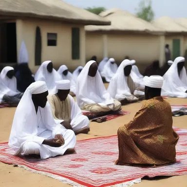 Many Somalis practice the Islamic religion.