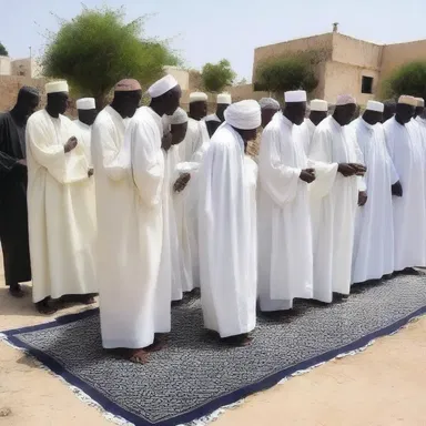 Many Somalis practice the Islamic religion.