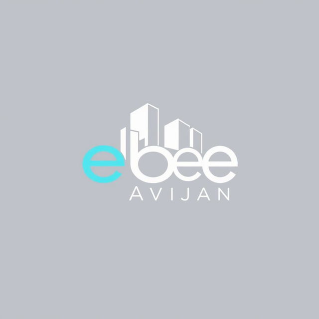 A modern logo design that incorporates the words 'Ebee' and 'Avijan'