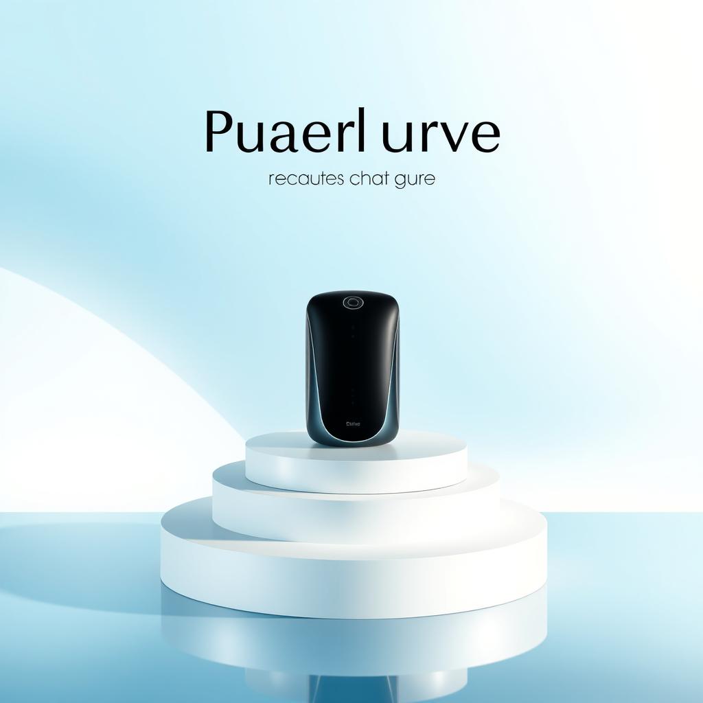 A captivating product cover design featuring a sleek, modern aesthetic