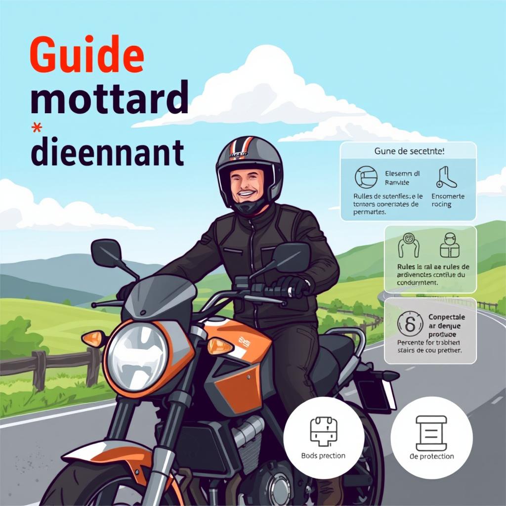 Une image représentant 'Guide du motard débutant'