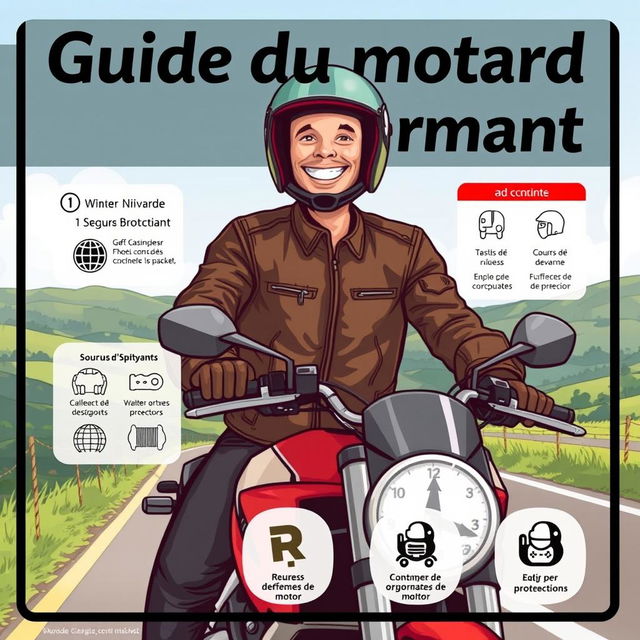 Une image représentant 'Guide du motard débutant'