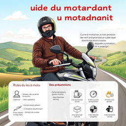 Une image représentant 'Guide du motard débutant'