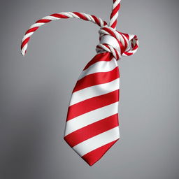 A unique American tie designed to look like a noose