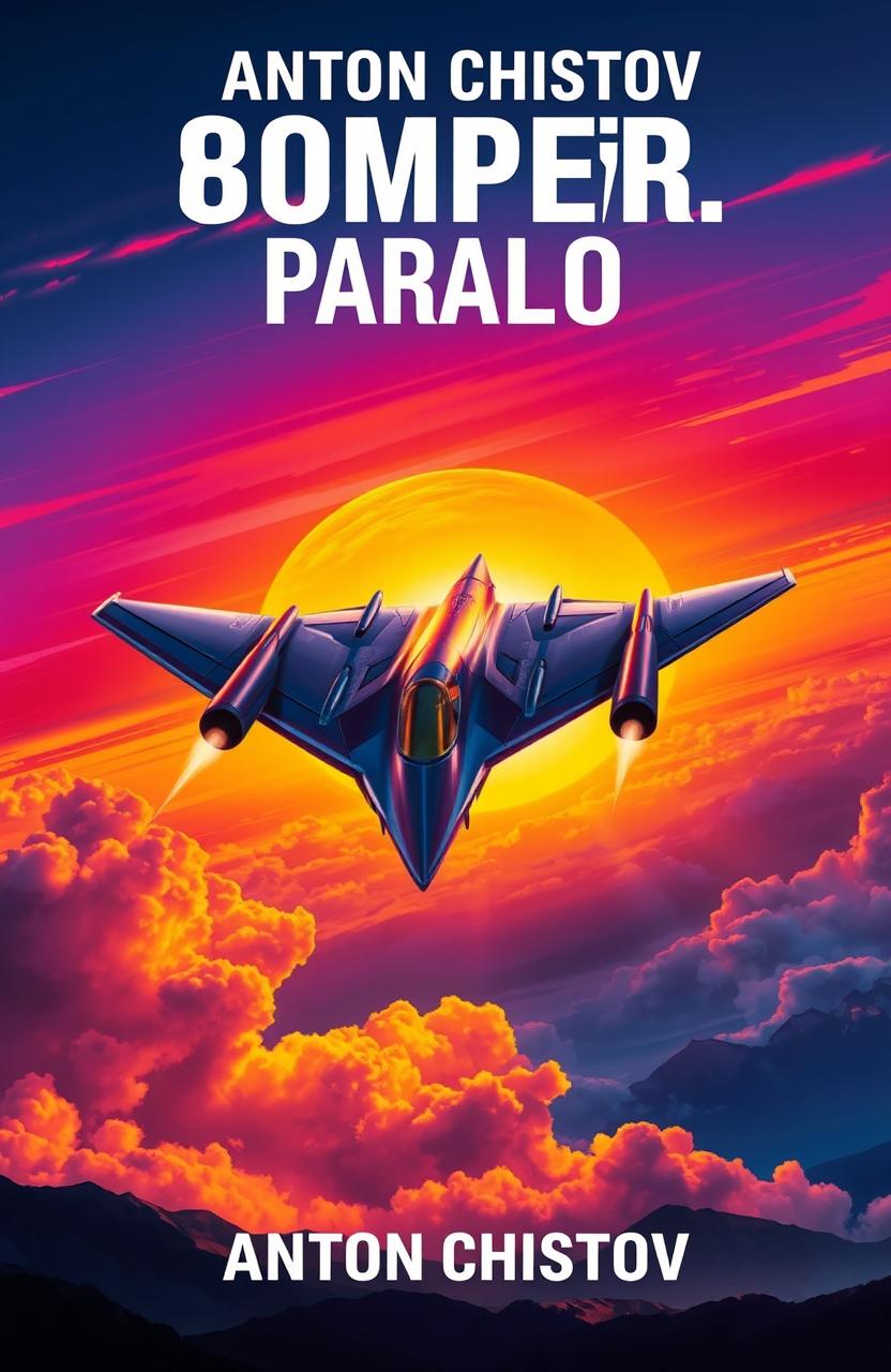 A vivid book cover for 'Бомбер