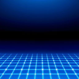 A vibrant background inspired by puzzle games, featuring a gradient blue color scheme that transitions from dark at the top to lighter shades at the bottom