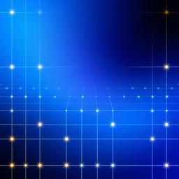 A vibrant background inspired by puzzle games, featuring a gradient blue color scheme that transitions from dark at the top to lighter shades at the bottom