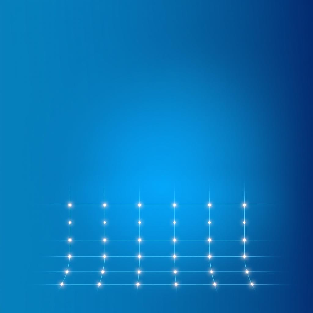A 2D background inspired by puzzle games, featuring a gradient blue color scheme that transitions from dark at the top to lighter shades at the bottom, creating a softer, inviting appearance