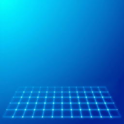 A 2D background inspired by puzzle games, featuring a gradient blue color scheme that transitions from dark at the top to lighter shades at the bottom, creating a softer, inviting appearance