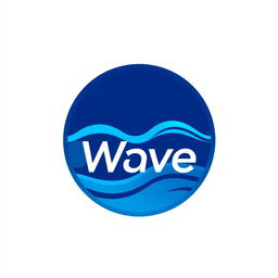 A modern circular logo reflecting the channel name 'Wave'