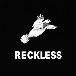 An image of a dove in flight with injured wings, showcasing a poignant moment of struggle yet beauty