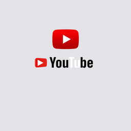 A modern and sleek logo design featuring the YouTube logo integrated with the letter 'E'
