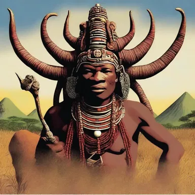 According to Swazi mythology, the creator god shaped the world and all its creatures.