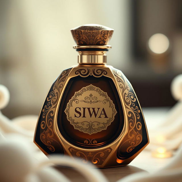 A luxurious perfume bottle named 'Vintage Siwa'