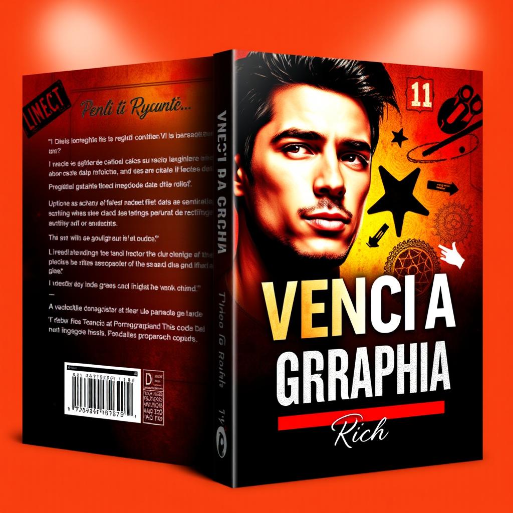 A striking e-book cover design themed around "Venci a Pornografia" (I Overcame Pornography)