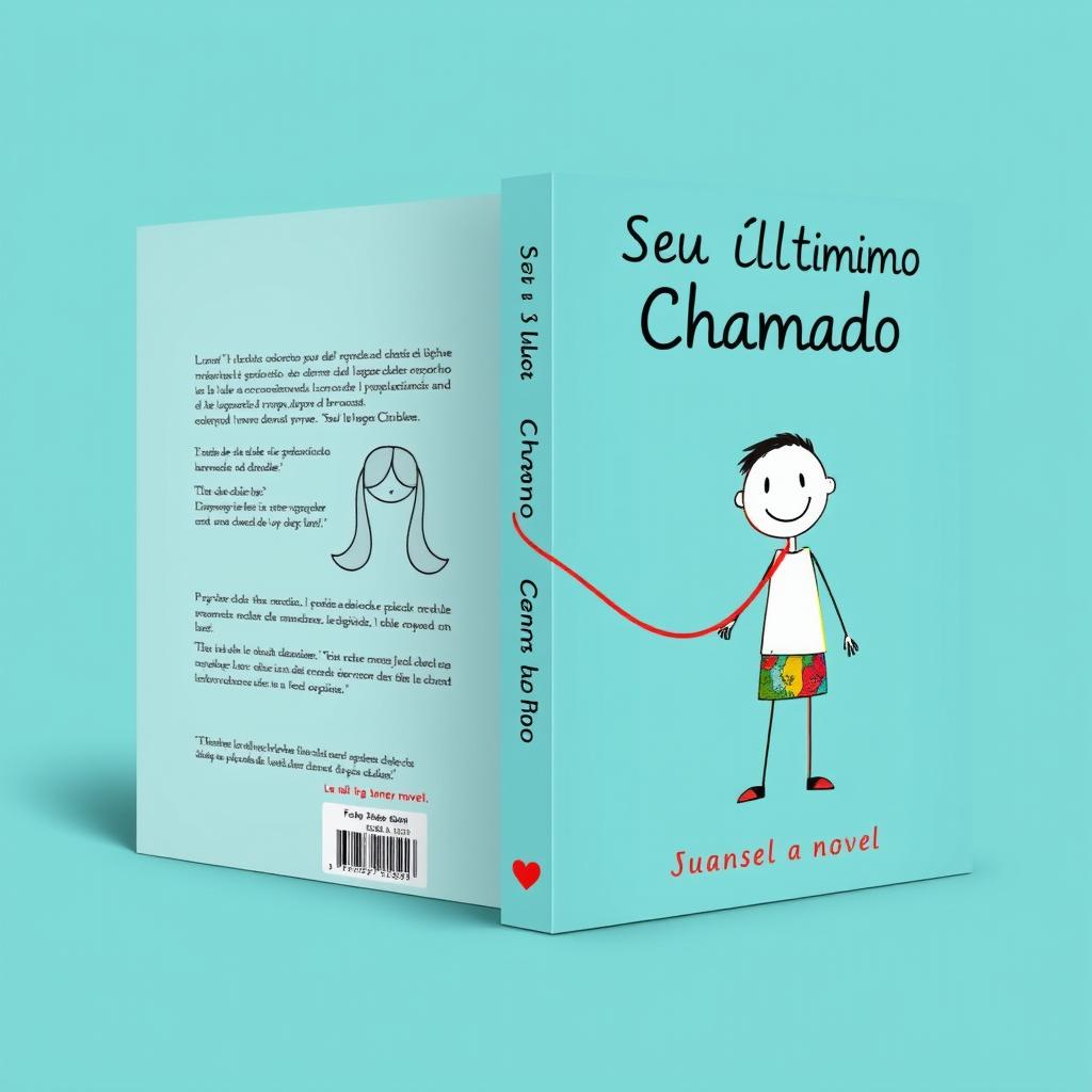 Book cover design for a novel titled 'Seu Último Chamado'