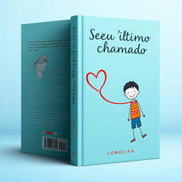 Book cover design for a novel titled 'Seu Último Chamado'