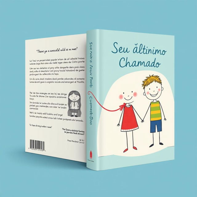 Book cover design for a novel titled 'Seu Último Chamado'