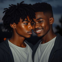 A poignant portrayal of a forbidden romance between two young black men