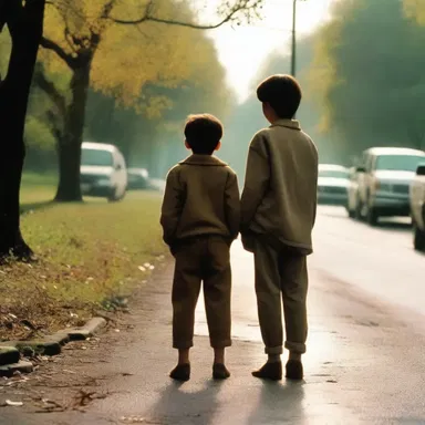 In the heartwarming film, a lonely child finds solace and happiness when a kind stranger shows him tlc.