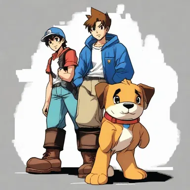 The protagonist's loyal sidekick always provides him with tlc and supports him during his most difficult battles.