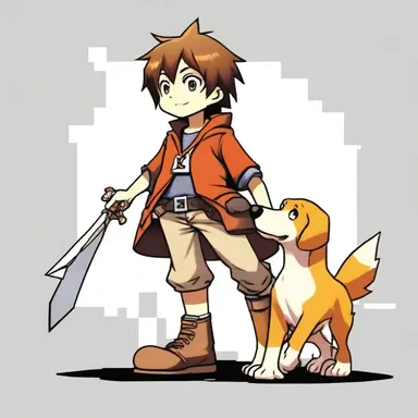 The protagonist's loyal sidekick always provides him with tlc and supports him during his most difficult battles.
