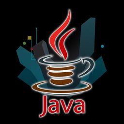 A creative reinterpretation of the Java logo, prominently featuring the iconic steaming coffee cup design