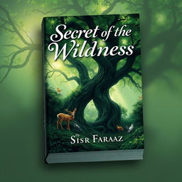 A captivating book cover design for the title 'Secrets of the Wildness' by Sir Faraz (2025)