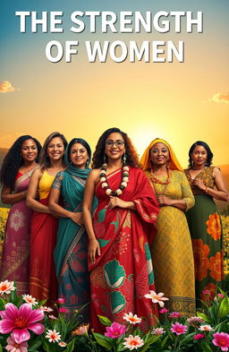 A powerful and inspiring scene representing 'The Strength of Women'