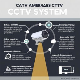 The advantages of CCTV camera systems, including enhanced security, crime deterrence, real-time monitoring capabilities, evidence collection for investigations, and improved employee productivity