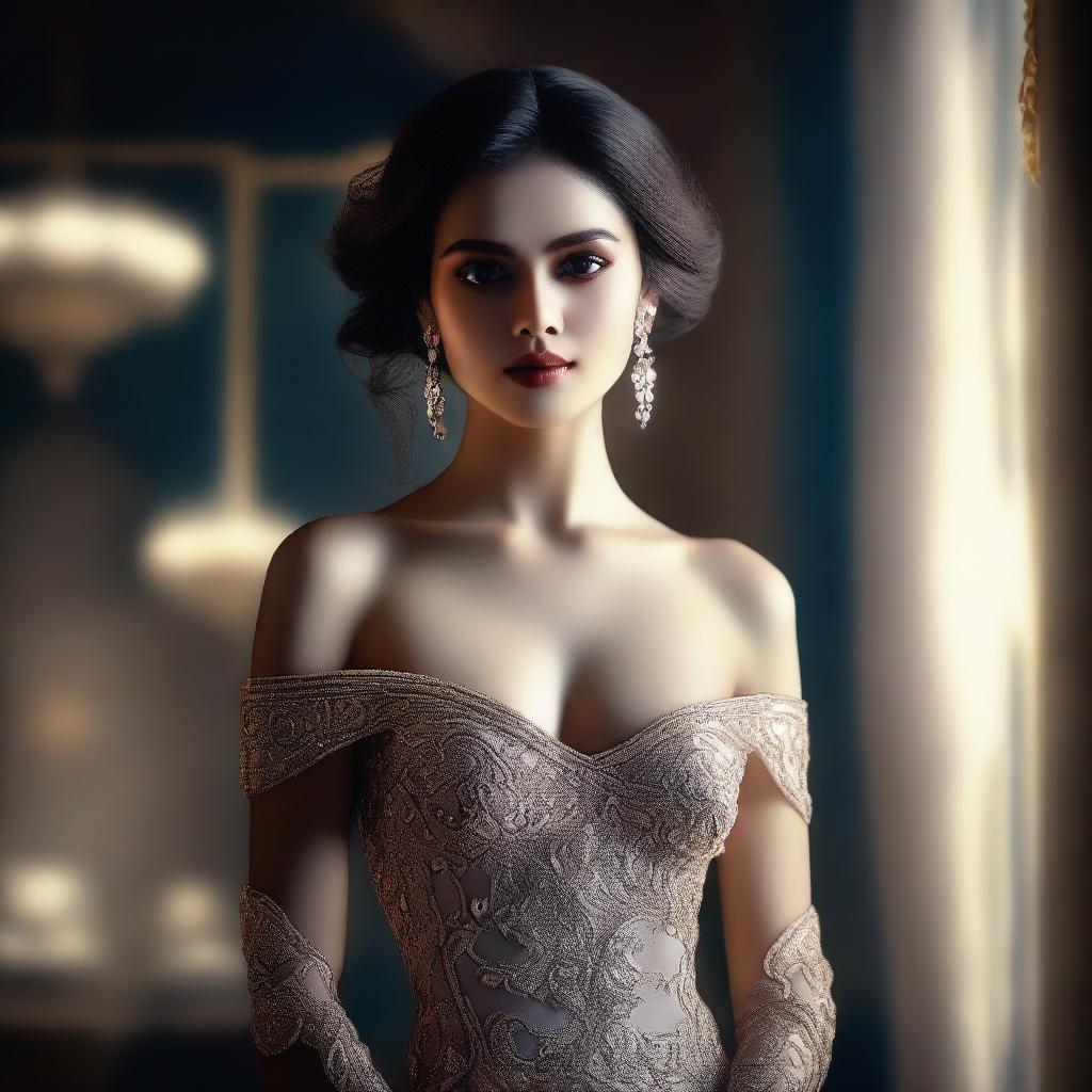 A high-quality digital art image that embodies a sense of allure and enchantment