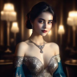 A high-quality digital art image that embodies a sense of allure and enchantment