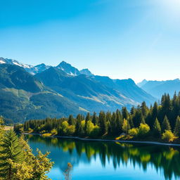 A stunning landscape photograph captured in the style of an iPhone, showcasing vibrant colors and sharp details