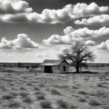 In the texan author's novel, she beautifully portrayed the vast plains and rugged landscapes of Texas.