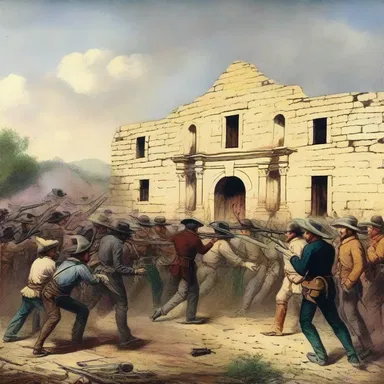 The battle of the Alamo in 1836 is a significant event in texan history, symbolizing the fight for independence from Mexico.