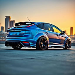 A custom-tuned 2010 Ford Focus 1