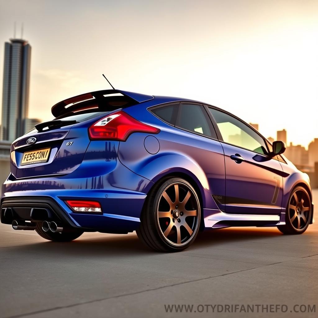 A custom-tuned 2010 Ford Focus 1