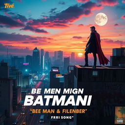 A captivating and dynamic scene that reflects the essence of the song "Be Man Migan Batmani"