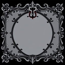 A blank collector's card design inspired by Batman: The Animated Series featuring the character Two-Face