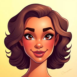 Create a vivid front face portrait of a character based on the provided side profile reference