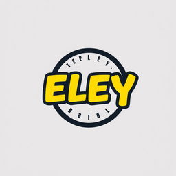 A modern and eye-catching logo design for a fast food restaurant named 'ELEY'