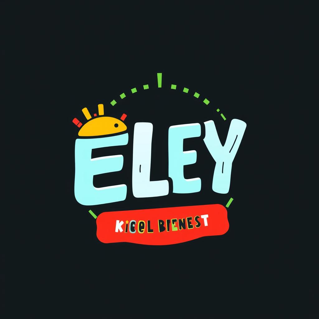 A modern and eye-catching logo design for a fast food restaurant named 'ELEY'